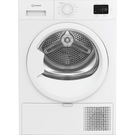 Asciugatrice a pompa di calore da 60 cm e 10 kg - CYD102DWWFR - Indesit