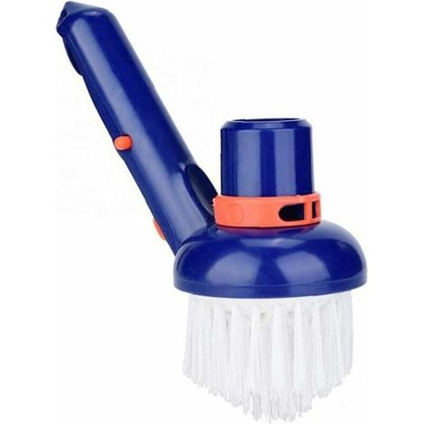Brosse coudée pour piscines, pour les parois, le fond, les marches et les carreaux, pour une utilisation manuelle dans les spas, les lacs, les fontaines et les baignoires.-AquaForge (1/5)