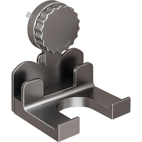 Soporte de pared para secador de pelo, soporte con ventosa para secador de pelo para baños y peluquerías
