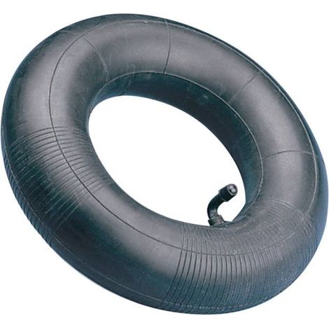 Chambre à air 3.00-4 avec valve coudée, compatible brouette, chariot et diable (1/2)
