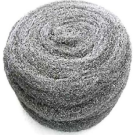 BARLESA lana inox. n.00 - 2,5kg. bobina , Lana de acero inoxidable Nº00Rollo de 2,5 KgAncho filamento de acero: Límite inferior 0,03mm, límite superior 0,04mmPule y lim