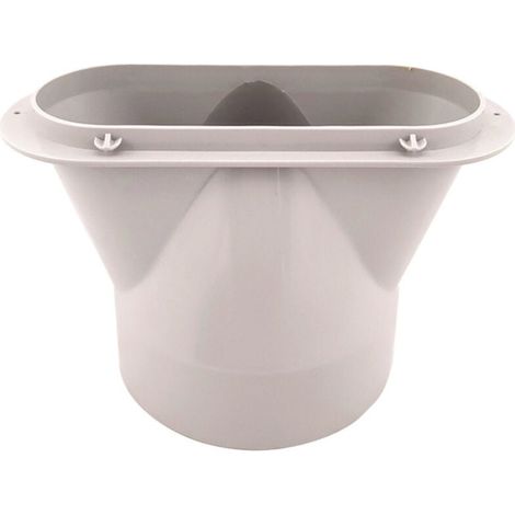 Zubehör für tragbare Klimaanlagen, Schlauchanschluss für tragbare Klimaanlagen, Abluftschlauchadapter, 130 mm, einfach zu verwendender Frischluftanschluss (1/4)