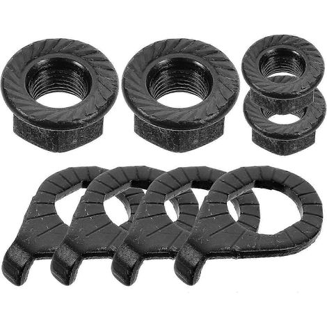 Écrous de fixation et fixations d'axe de roue pour une fixation sécurisée de la bride de dérailleur (1/3)