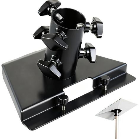 Adaptateur de tube Starlink Gen 3, support Starlink Gen 3 amélioré, support de mât Starlink, compatible avec l'antenne standard Starlink, compatible avec les mâts de 1.1-2.1 pouces(28-54 mm ) (1/5)