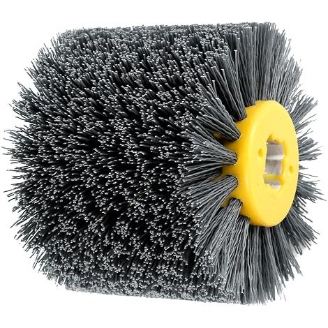 Wood Abrasive Brush - Nylon Brush for Angle Grinder and Drill - Deburring, Derusting, Grinding and Polishing (M) (1/5)