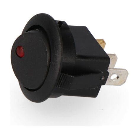 Interruttore basculante 6,5 A 250 V con spia luminosa (1/2)