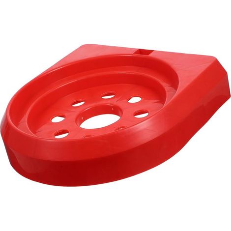Support de base en ABS pour extincteurs, compatible avec les extincteurs 3 kg à 8 kg, rouge, sûr et