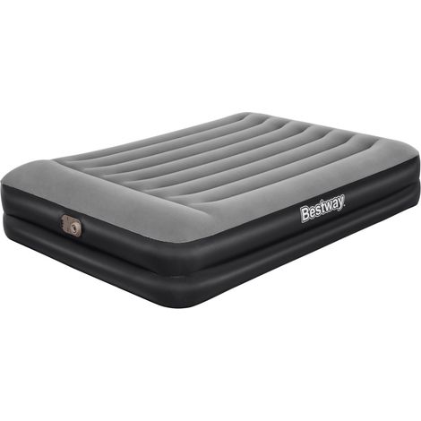 Bestway 2 Personen Luftbett Anthrazit Camping Komfort (1/5)