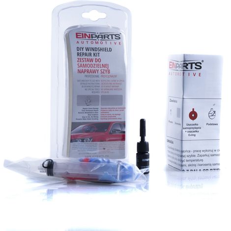 Kit de réparation de verre Einparts EPDIYWS 3 ml, 15 pièces pour éclats (1/5)