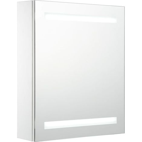 Maison Exclusive - LED-Spiegelschrank 50x13,5x60 cm