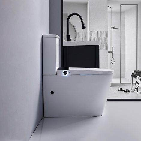 WC JAPONAIS EN CERAMIQUE - T5 WALL HUNG SUR PIEDS (1/5)