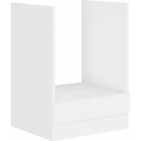 Atlas Küchenunité weiß 60 cm breit elegant