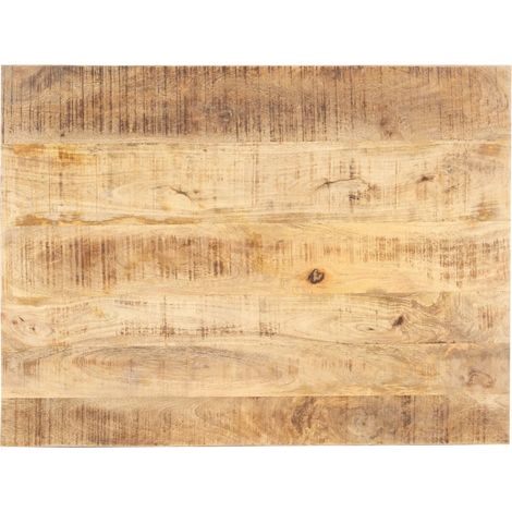 vidaXL Piano Tavolo in Legno Massello di Mango 15-16 mm 90x70 cm (1/5)
