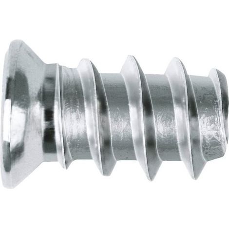 EURO-VIS POUR PLAQUE DE REGLAGE CHARNIERES D.6,3X13MM - 12 PIECES