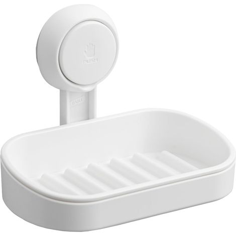 1 Porte-Savon,Ventouse Puissante,Support Éponge,Sans Perçage,Salle De Bain,Cuisine