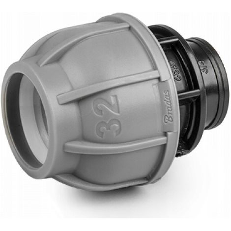 Schlauchkupplung mit Innengewinde für PE - Rohre 32 mm - 1"