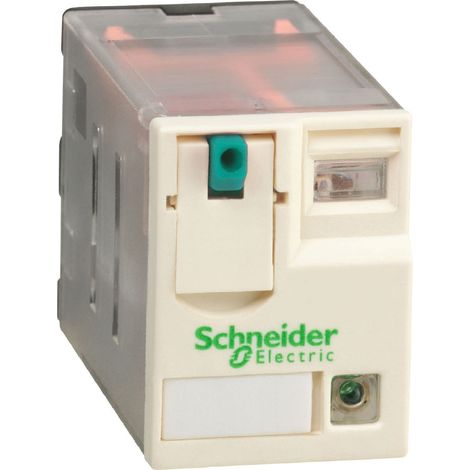 Rxm4ab2jd Schneider - Relais Miniature - Embrochable - Test+del - 4of (inverseur) - 12a - 12vdc - Zelio Rxm