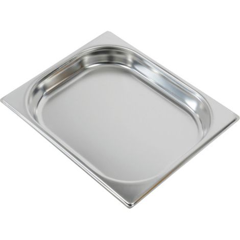 Plaque inox GN 1/2 (P)40 mm (1/3)
