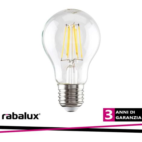 FIL. LED, E27 A60, 7W, 850LM 2700K - Luce CALDA