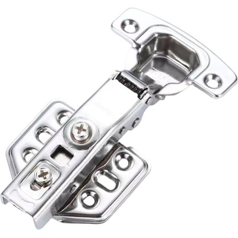 Charnières invisibles pour meubles Quincaillerie en acier inoxydable Charnières invisibles à recouvrement total Pour cuisine salle de (1/5)