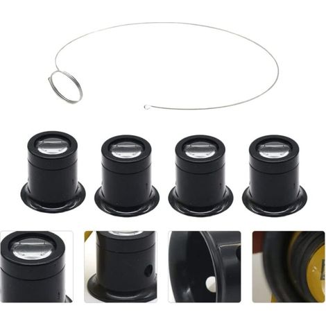 Ensemble fer à souder et fer à dessouder électrique, masque pour les yeux, loupe, lunette de bijoutier, lunettes, restaurateur de bijoux, miroir grossissant, loupe, langue, bague en acier multifonctio (1/4)