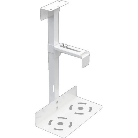 Soporte para CPU de ordenador, diseño ajustable, carga máxima 30 kg, BLANCO (1/2)