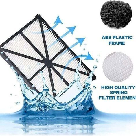 2er-Pack Filterpaneele für Tiger-Saugroboter – 5-Mikron-Filtration – Kompatibel mit Aqua Vac und E Vac – Optimale Reinigung – RCX70101PAK2 (1/4)