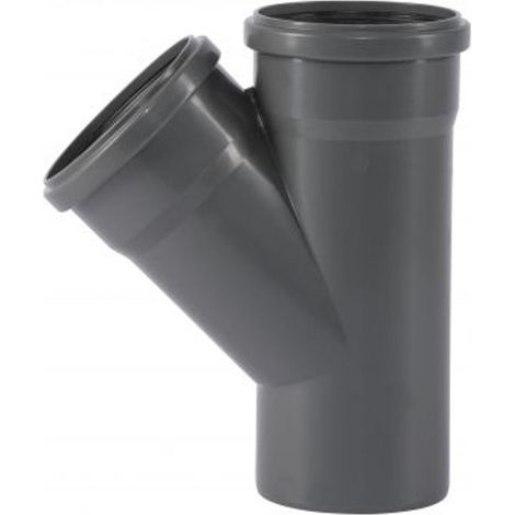 HTsafeEA Abzweig DN/OD 125/125 45 Grad