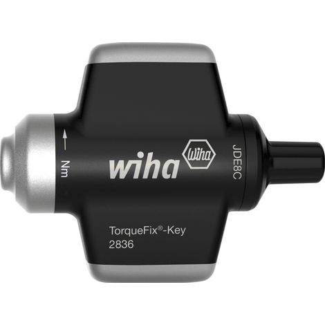 Wiha Tournevis dynamométrique avec manche clé TorqueFix® Key à couple limité à réglage fixe 2.5 Nm (38620) (1/3)