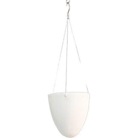Pot de fleurs suspendu en panier à chaînes, décoration créative pour le jardin (1/5)