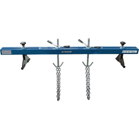SW-Stahl 20305L Motorbrücke/Motorkran/Tragkraft 500kg / Montier-Bereich 750-1450 mm/Getriebeheber/Motorträger/Motorheber/Werkstattbedarf/KFZ