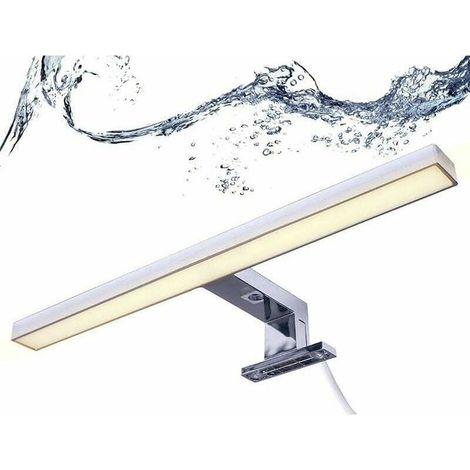 Applique Murale LED - 30 cm - 5 W - 3000 K - IP44 - Pour Meuble de Maquillage - 1 Pièce