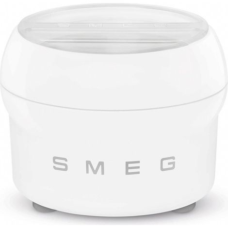 Smeg SMIC02 Sorbetera Blanca 1,1L Accesorio Robot (1/2)