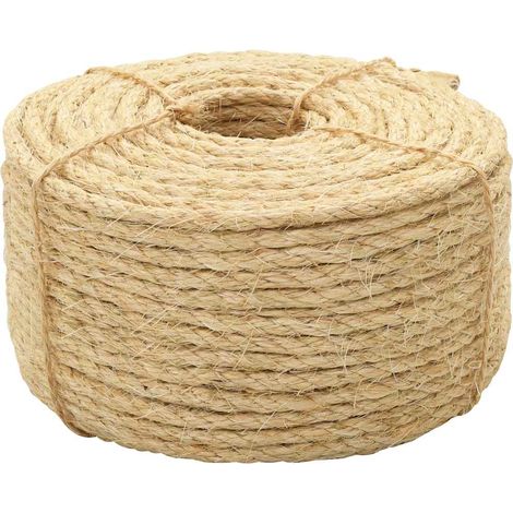 Corda in Sisal 100% 6 mm 100 m vidaXL (1/2)