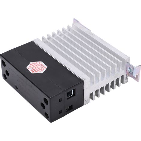 Relais statique industriel 60A LK60DA, dissipation thermique optimale, montage rail DIN, 24-480VAC, résistant à la corrosion, commutation DC-AC, fiabilité élevée (1/5)