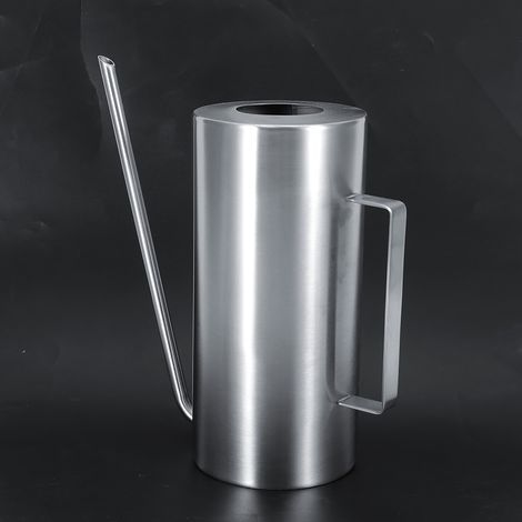 1,5-Liter-Gießkanne aus Edelstahl für drinnen und draußen, mit langem Ausguss, für Gartenpflanzen und Blumen (1/5)