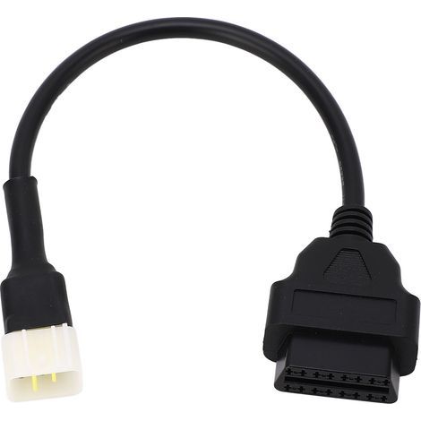 Câble de Diagnostic OBD2, Câble Adaptateur OBD à Performance Stable et Résistant à l'usure 6 Broches à 16 Broches pour BENELLI TNT. (1/5)