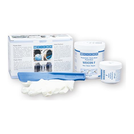 WEICON 10000039 (10150005) Plastik-Stahl F 0.5 kg (1/2)