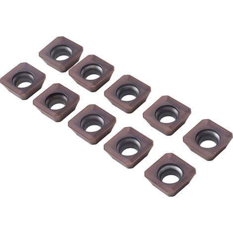 10 Stück Wendeschneidplatten aus Hartmetall für CNC-Drehmaschinen, beschichtet, SEKT1204 (1/5)