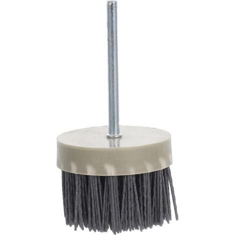 Roue à Brosses de Polissage pour Meuleuse D’établi, Tige 6 Mm Brossage Abrasif, Ébavurage Précis, Surfaces Métalliques et Pièces Mécaniques (1/5)