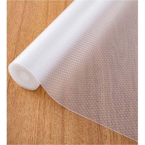 Tapis Fond de Tiroir - Rouleau Antiderapant pour Tiroir de Cuisine - Protection pour Frigo 45 x 500 cm (1/5)