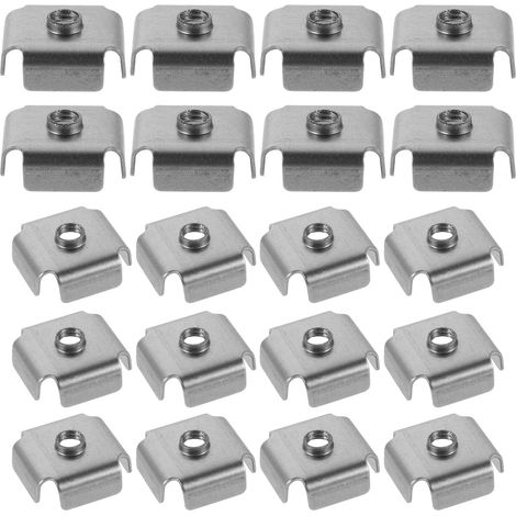 200 inserts filetés carrés en fer soudé M6, 25 x mm, pour (1/5)