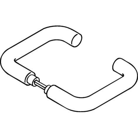 Coppia maniglie HEWI 111.23PBR Ku.99 senza rosette VK 8mm - 111.23PBR 99 (1/3)