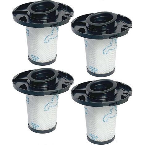 Lot de 4 filtres lavables pour aspirateur Rowenta X-Force Flex 11.60, 12.60, 14.60, 15.60 (références ZR009007 et ZR009008)