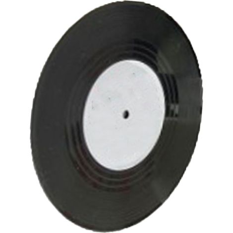 Dessous de verre en vinyle, décoration murale en vinyle, sets de table rétro en forme de CD, décorations d'intérieur créatives (1/5)