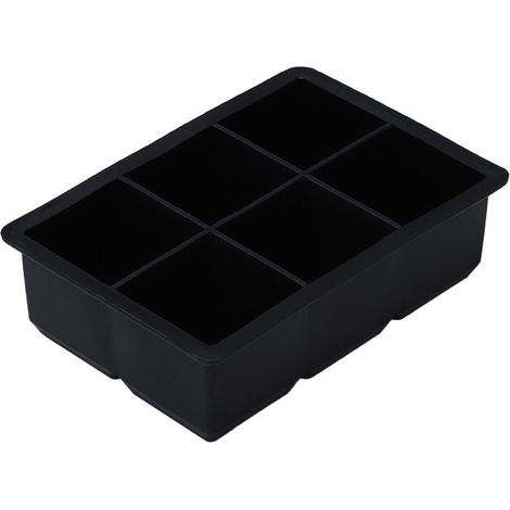Eiswürfelform – Silikonform mit 12 Mulden – Für Whisky-Cocktails und andere Getränke – 2er-Set (1/5)