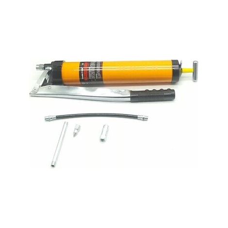 Pistola pompa ingrassatore manuale tubo flessibile 900ml 900cc L900 (1/2)