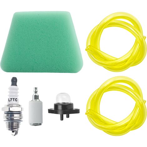 Kit de raccords pour filtre à air, bougie d'allumage et tuyau d'huile Poulan 530037793 2150 2375 1950 2055