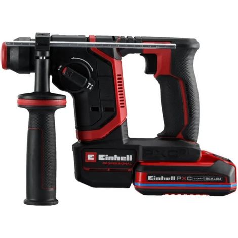 Einhell Martello tassellatore 18 V PXC Brushless SDS-Plus a batteria TP-HD 18/17-C Li BL + 5 (1x3.0Ah) cod. 4514418 (1/2)