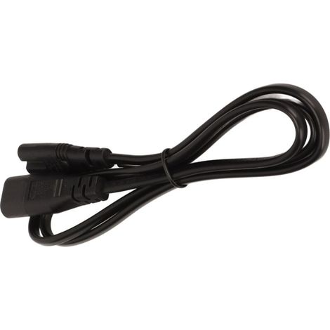 IEC C8 auf C7 1 Meter 1500W Netzkabel für hitzebeständige Bürobeleuchtung (1/5)
